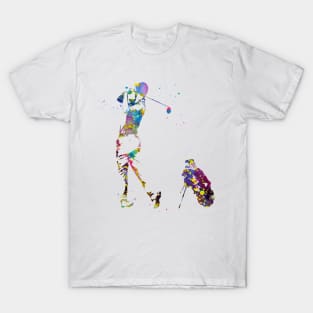 Man golfer T-Shirt